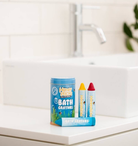 Young Sailors Set - bath crayons and bath color drops