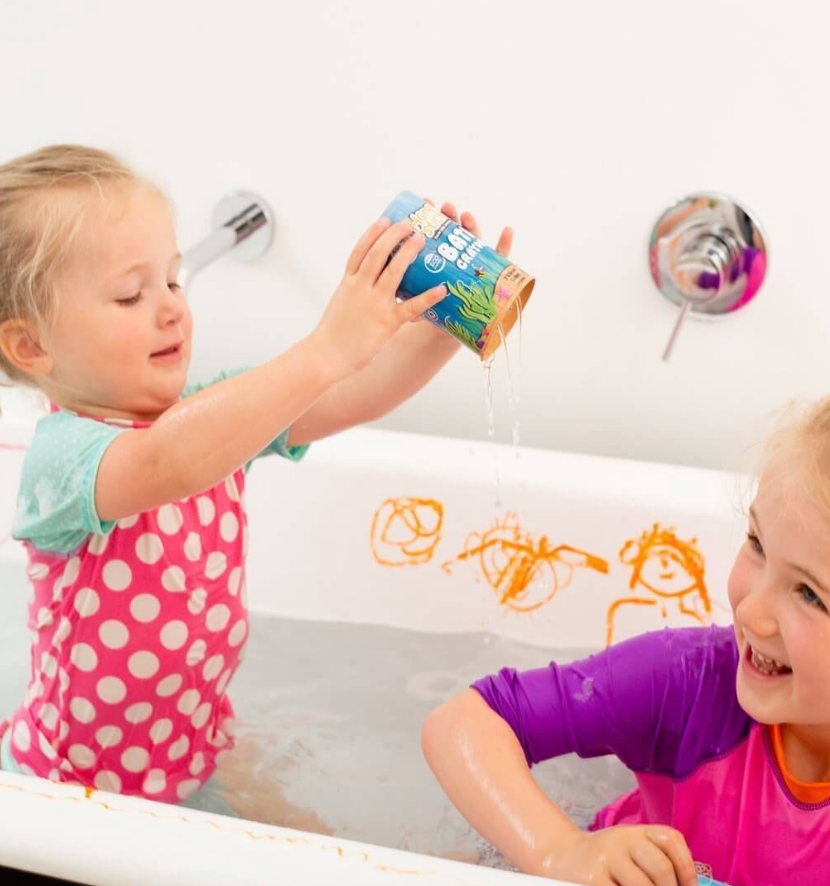 Young Sailors Set - bath crayons and bath color drops