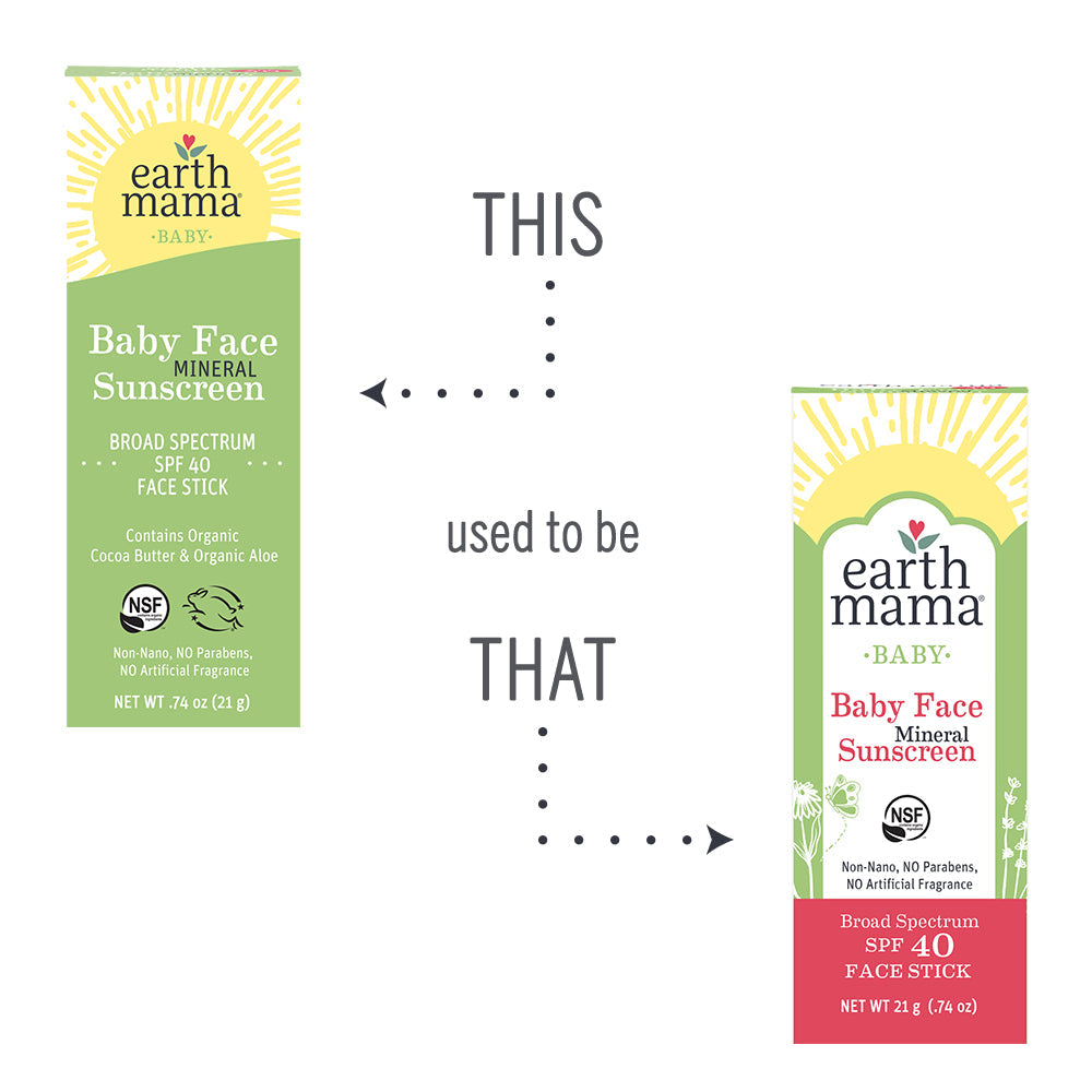 Baby Face Mineral Sunscreen Face Stick SPF 40