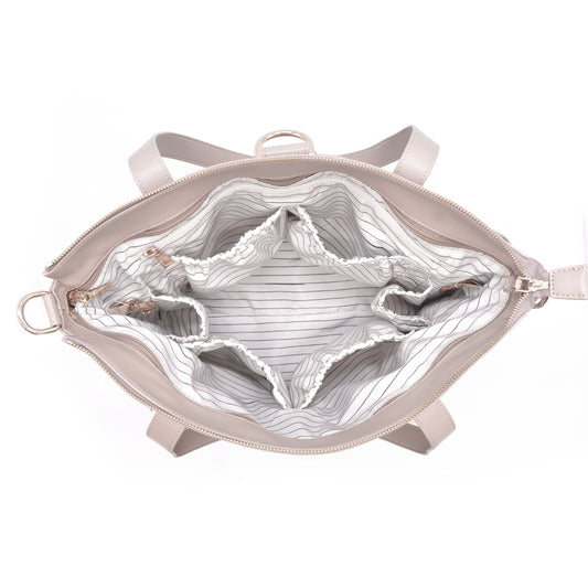 Vegan Leather Diaper Bag and Purse - The Aberdeen