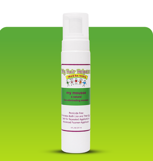 Foam Mousse | Natural Lice Removal for Kids | Mint