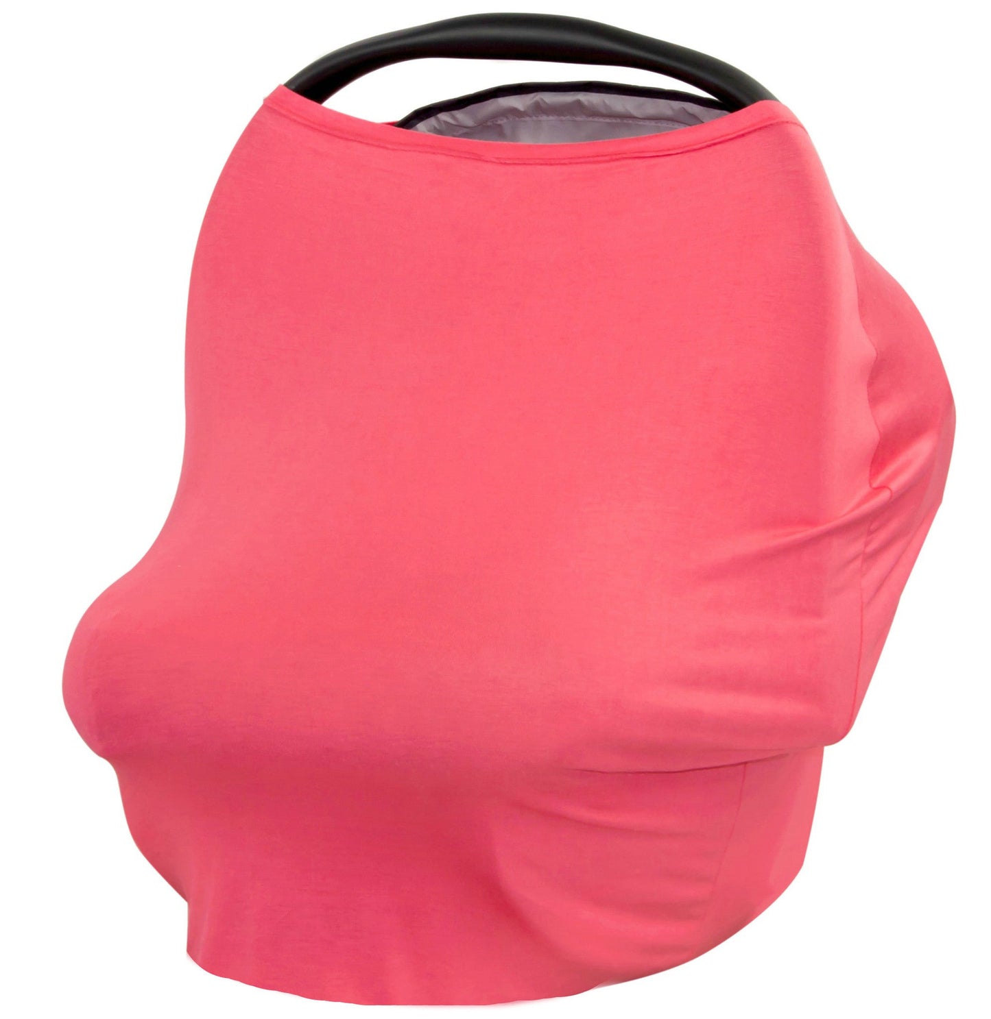 Car Seat Cover, Stroller Cover, Breastfeeding Cover - CORAL