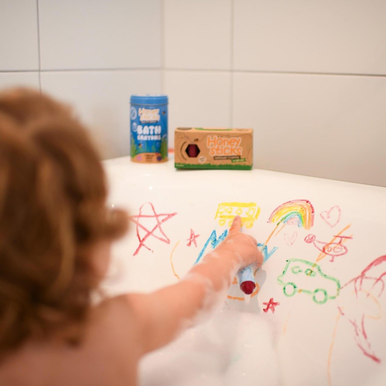 Honeysticks Bath Crayons - Natural