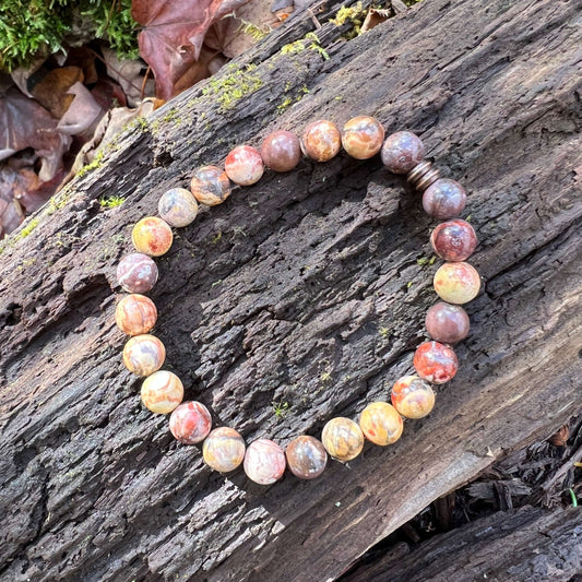 Bird's Eye Rhyolite Bracelet