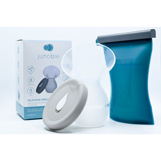 Junobie Milk and Snack Bag w/Silicone Milk Collector