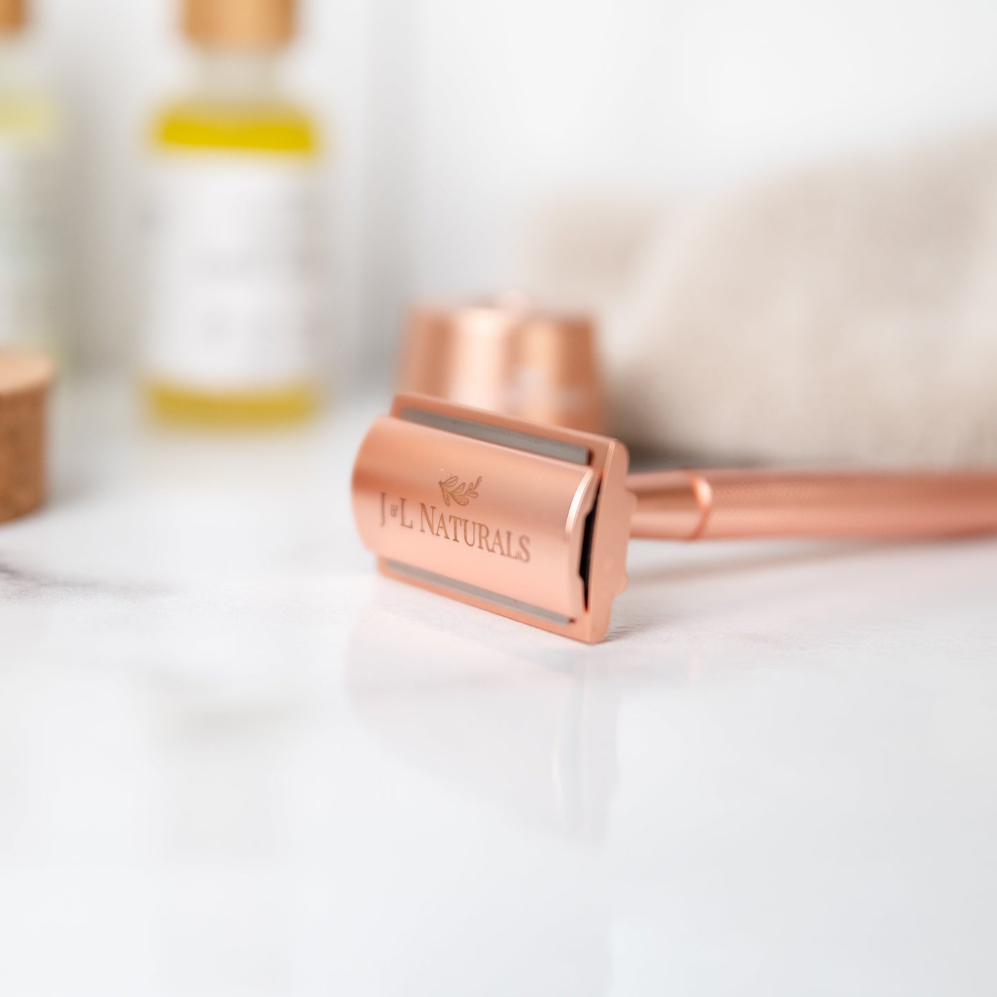 Stainless Steel Reusable Razor Set