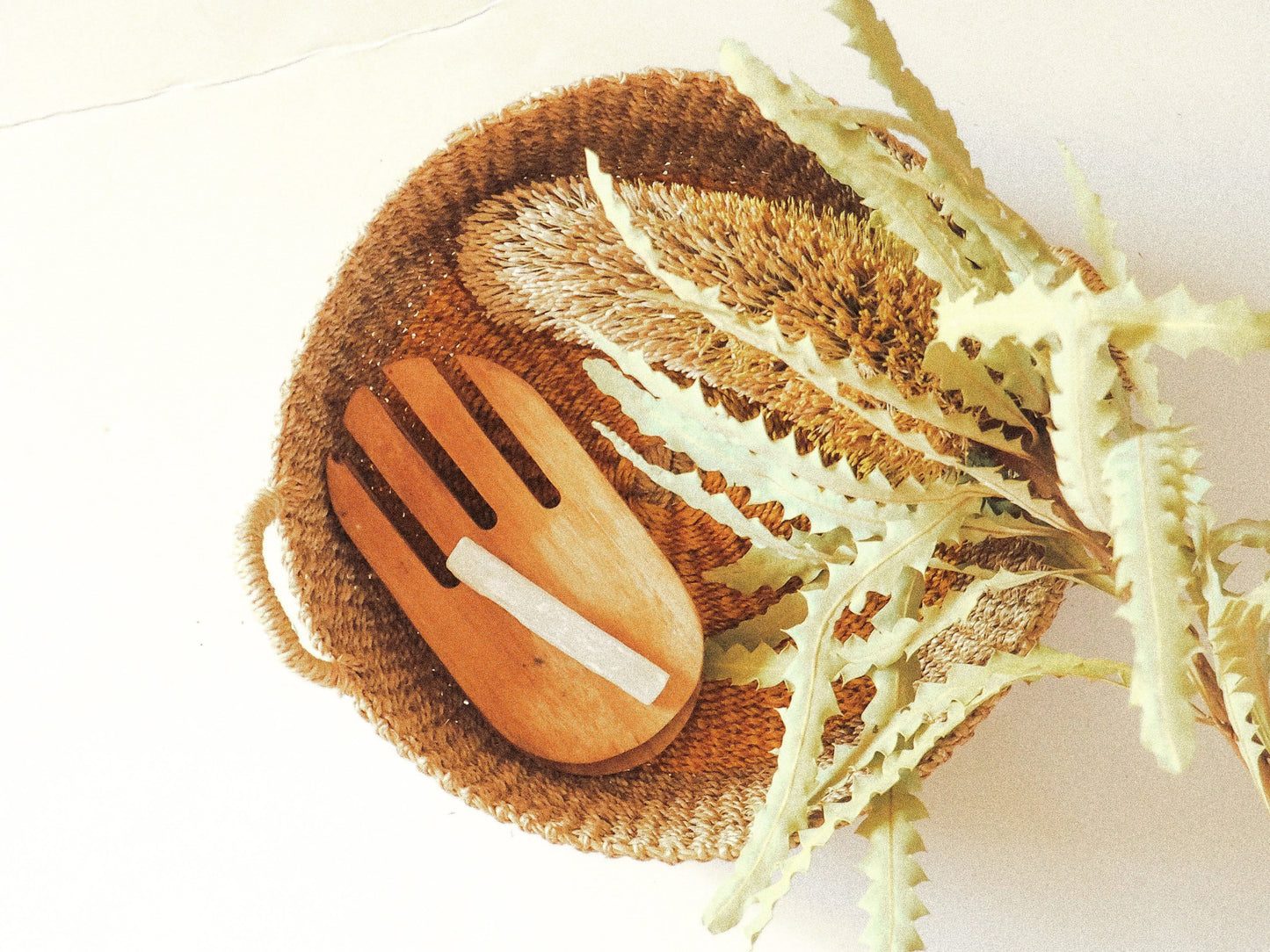Woven Round Tray - Sustainable and Handmade from Seagrass