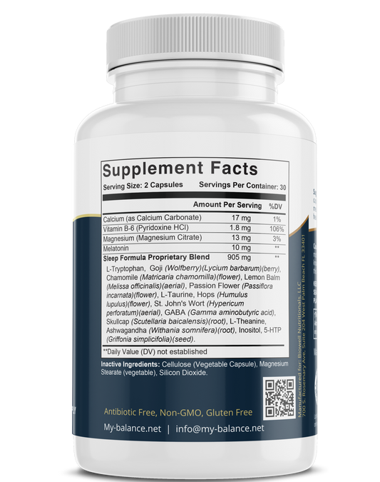 Sleep Aid, Relax the mind & body Supplement