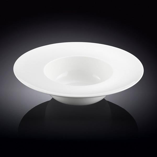 Set Of 3 White Deep Plate 10" inch | 25.5 Cm 20 Oz | 600 Ml