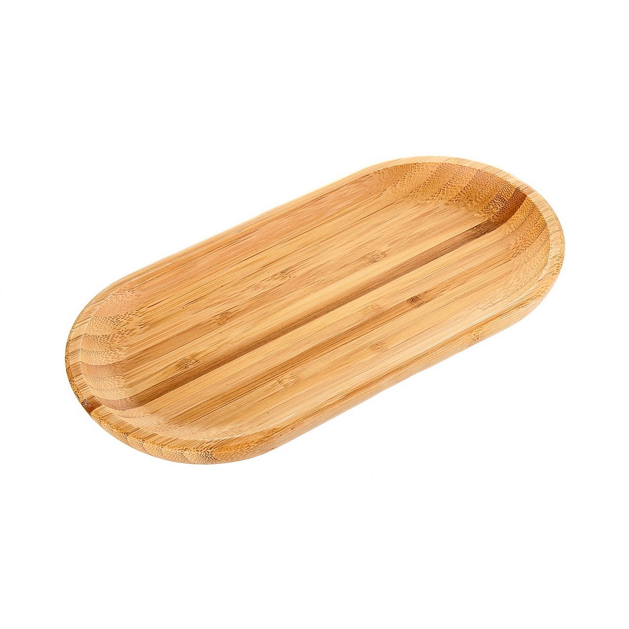 BAMBOO SET OF 12 DISH 8" X 4" | 20.5 CM X 10 CM