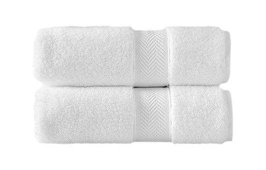 100% Long Staple Aero Cotton Klassic Collection Hand Towels Set of 2