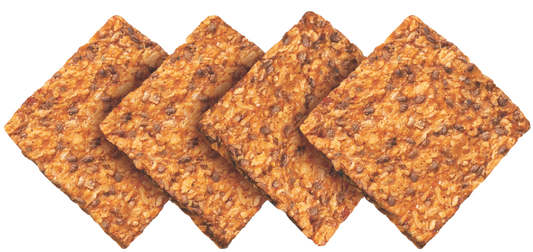 Organic Tomato Herb Sweet Potato Crackers, Case of 6 x 66g-Pack