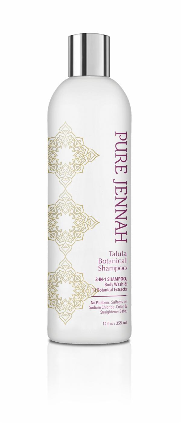 Talula Botanical Shampoo - 3 Pack - No Parabens, Sulfates or Sodium Chloride. Color & Straightener Safe