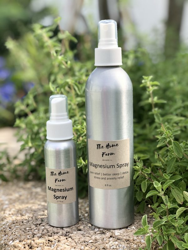 100% Pure and Odorless Magnesium Spray - Pain relief, Headache, Menstrual Cramps