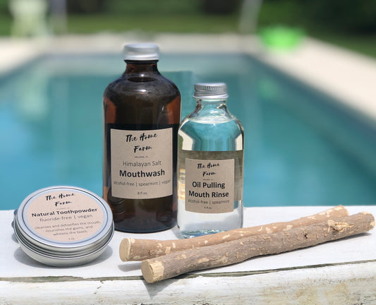 Natural Toothpowder - Fluoride-free, Herbal toothpowder, 100% Natural, Raw, Biodegradable, Pesticide and Chemical Free, Vegan and Cruelty Free