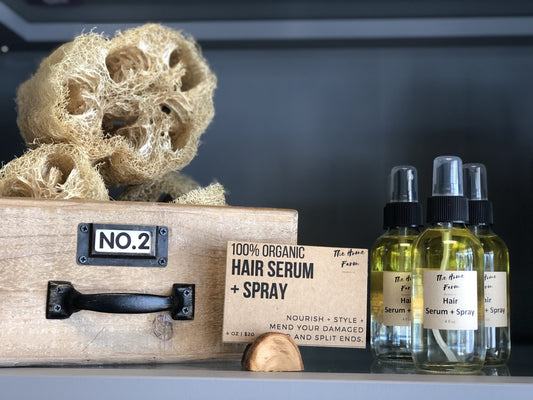 Certified Organic Hair Serum + Spray