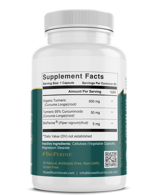 Turmeric "The Golden Treasure" Supplement