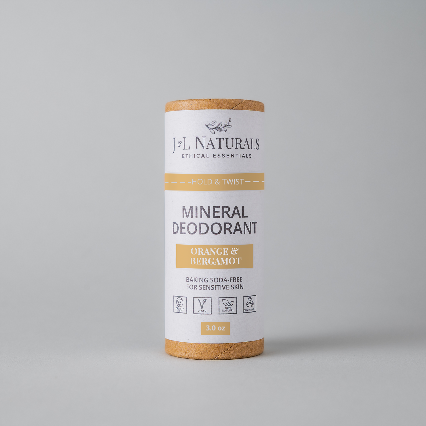 Mineral (Baking Soda-Free) Deodorant - Natural Sustainable Eco Friendly