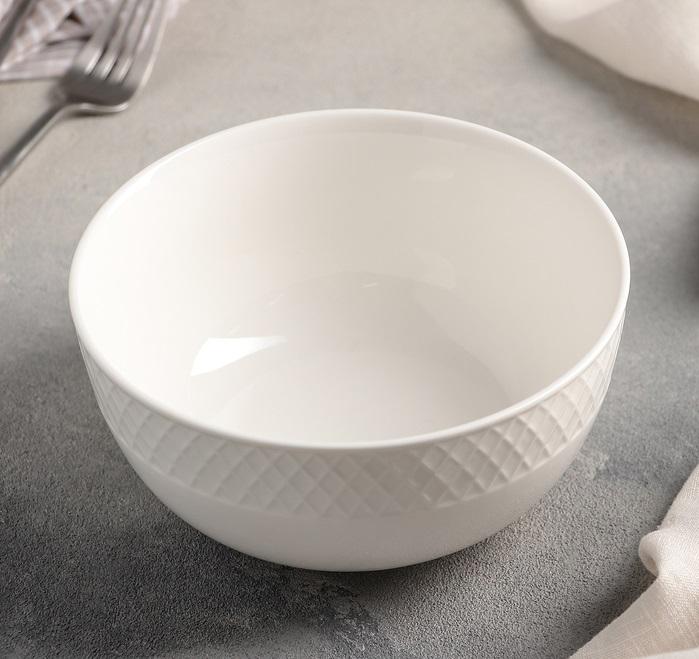 Set Of 6 White Bowl 6.5" inch | 16 Cm 31 Fl Oz | 930 Ml