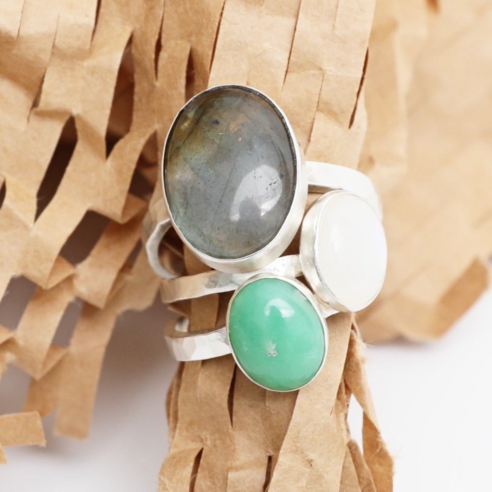 Soteria Labradorite Gemstone Ring