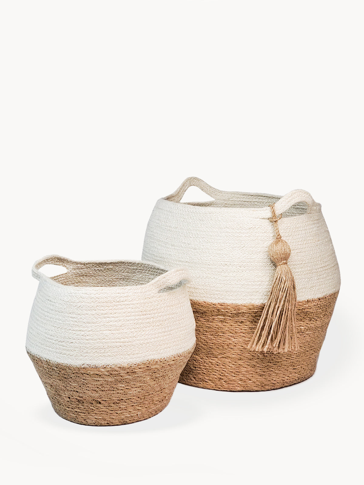 Agora Jar Storage Basket - Natural - Sustainable and Handmade