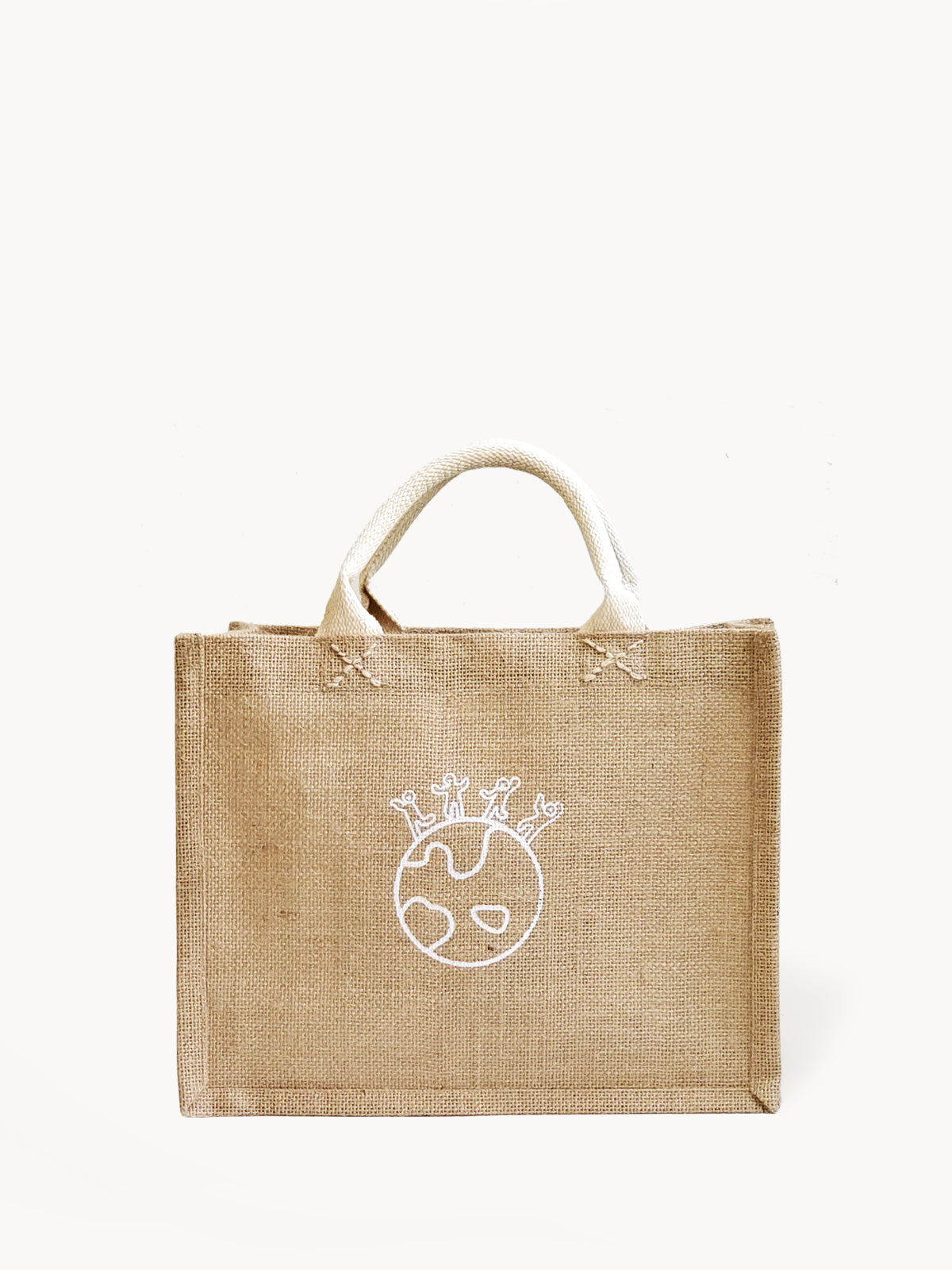 Reusable Jute Gift Bag - Earth