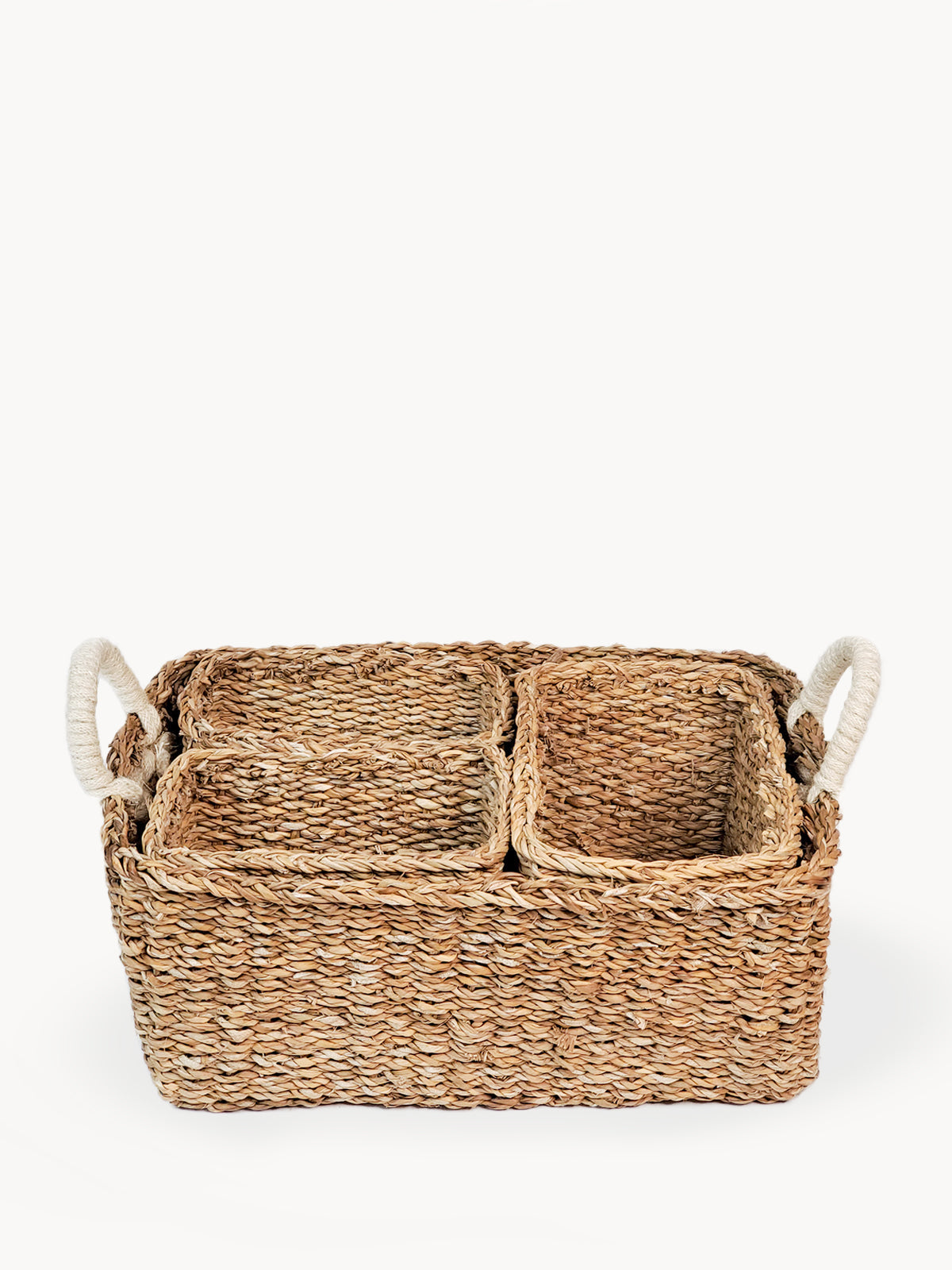 Savar Everything Basket - made with hand rope jute wool