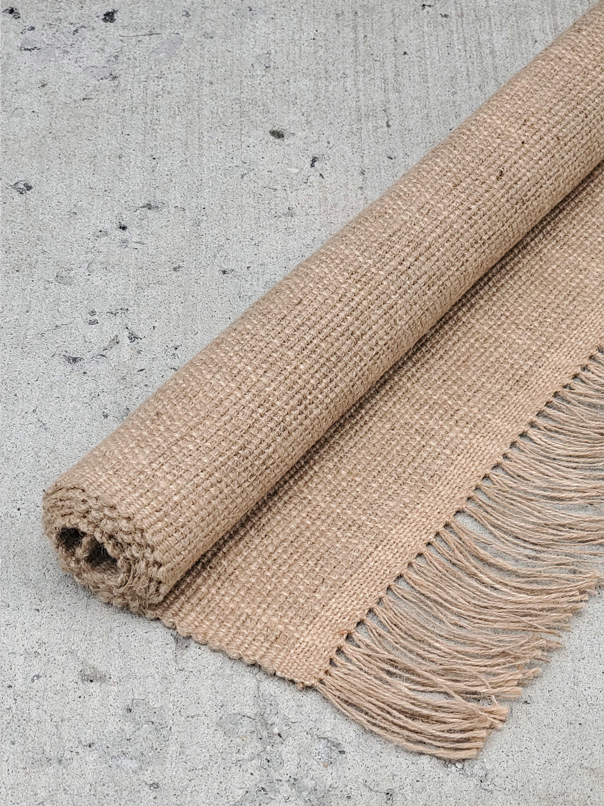 Goldilocks Indoor Rug - Braided natural jute