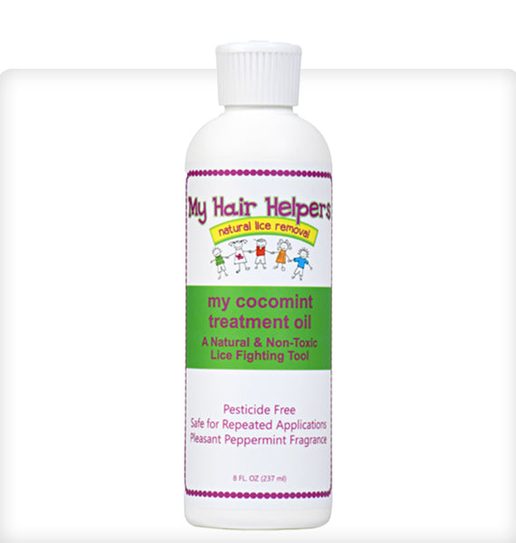 CocoMint Coconut Oil and Peppermint Lice Treatment for Kids 8 fl ounces Treats 1-2 People