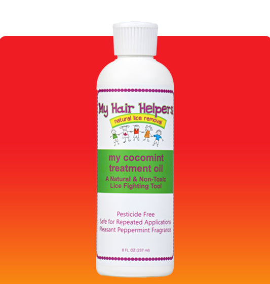 CocoMint Coconut Oil and Peppermint Lice Treatment for Kids 8 fl ounces Treats 1-2 People