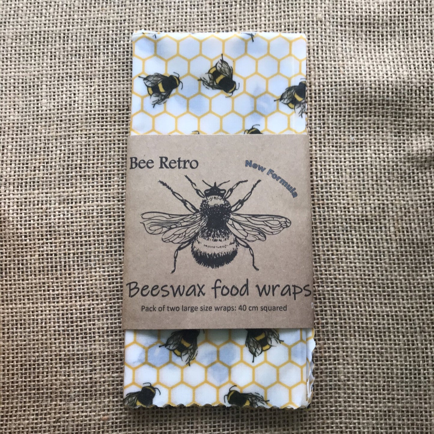 Yellow Bee Eco Friendly Beeswax Food Wraps