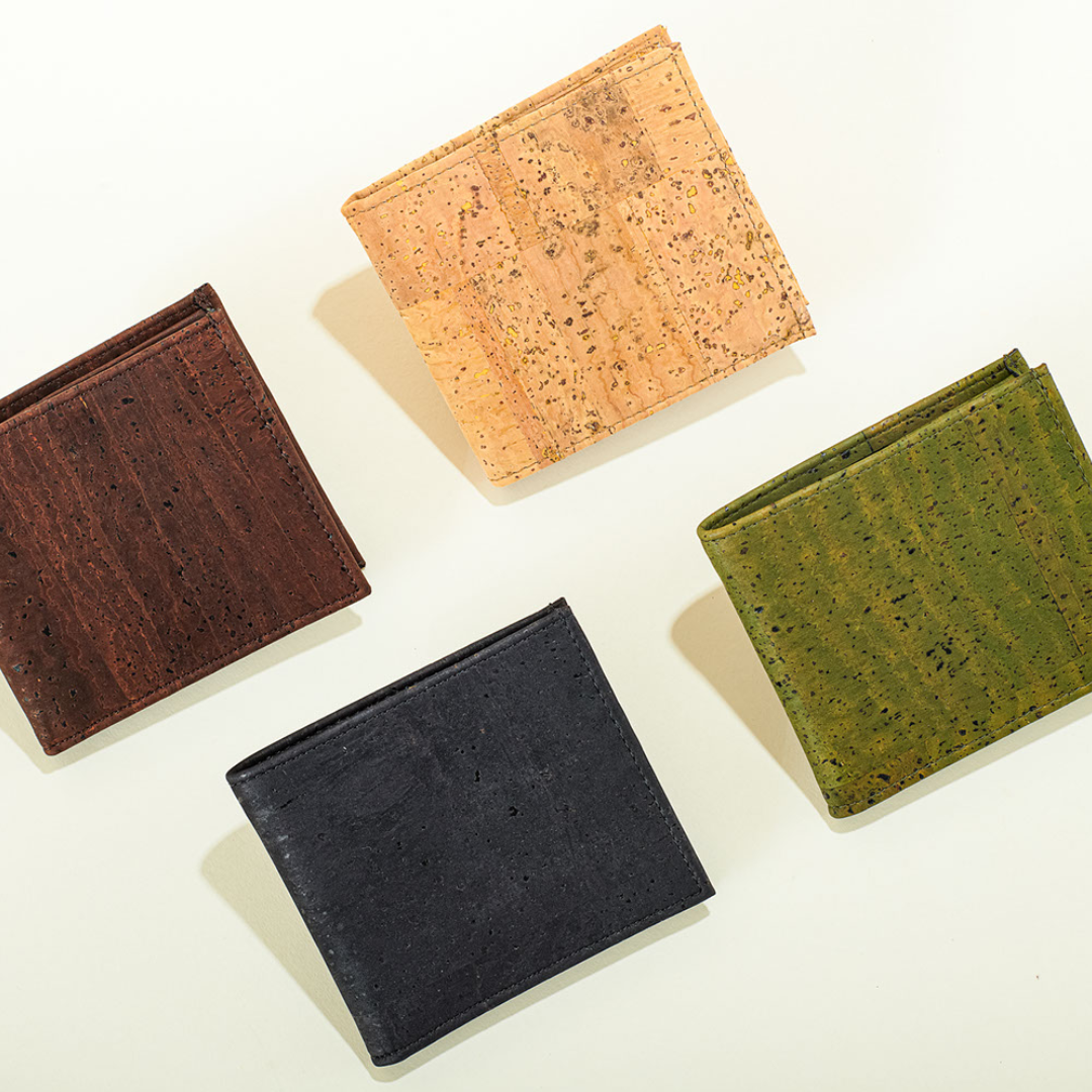 Fellowship Wallet made of Cork - Natural, Sustainable, Vegan, Biodegradable