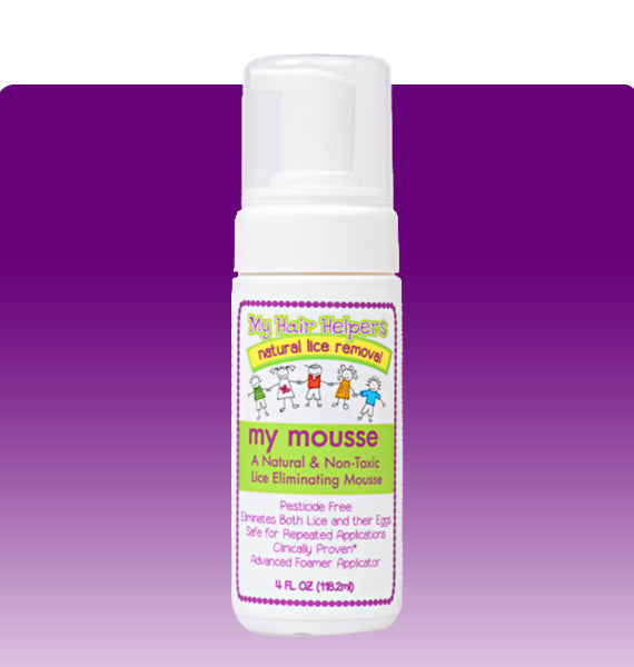 Foam Mousse | Natural Lice Removal for Kids | Mint