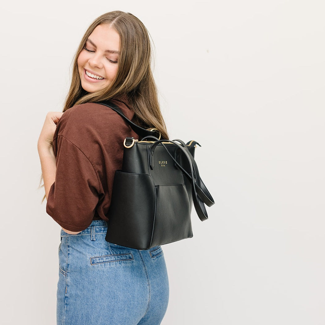 Vegan Leather Bag - Handbag, Crossbody Bag or Backpack The Cairo