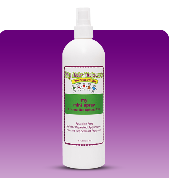 Mint Spray Head Lice Repellent | Prevention | Naturally Formulated with Essential Oils