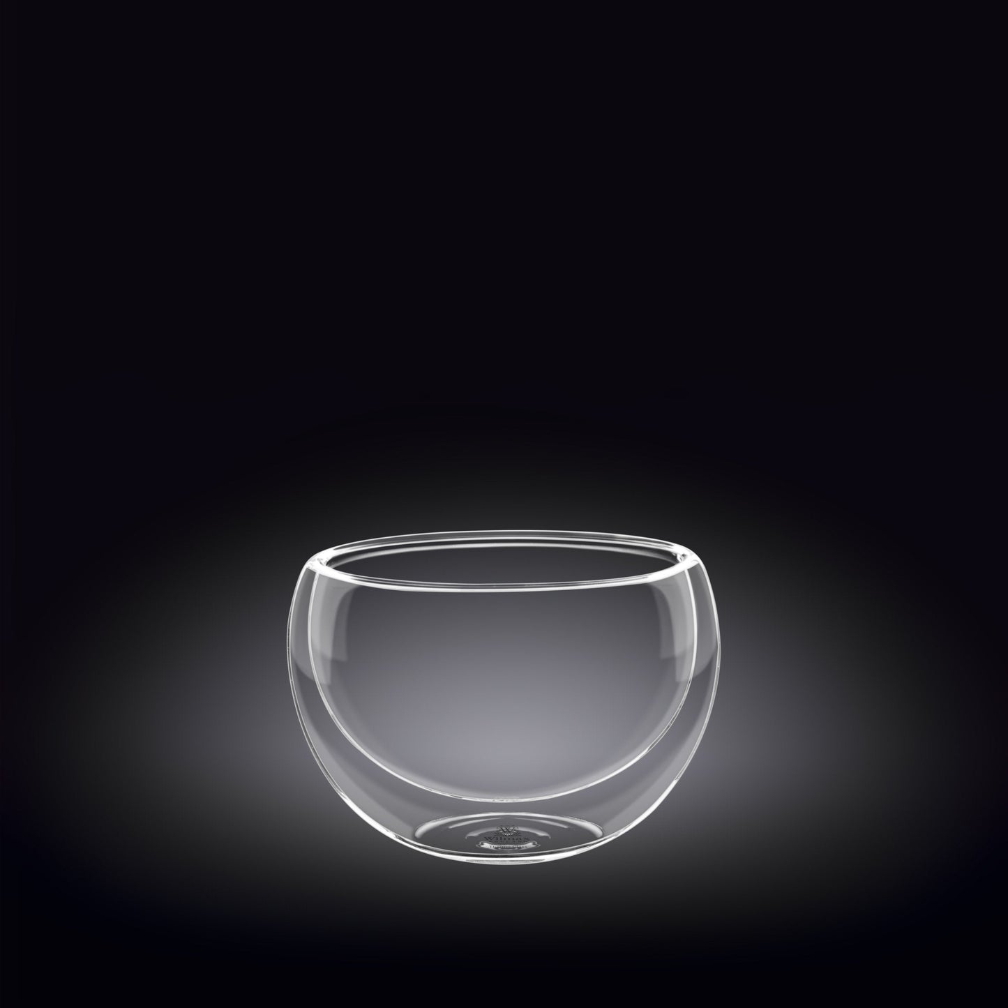 Double-Wall Vacuum Sealed Thermo Glass Bowl 6.8 Fl Oz | 200 Ml