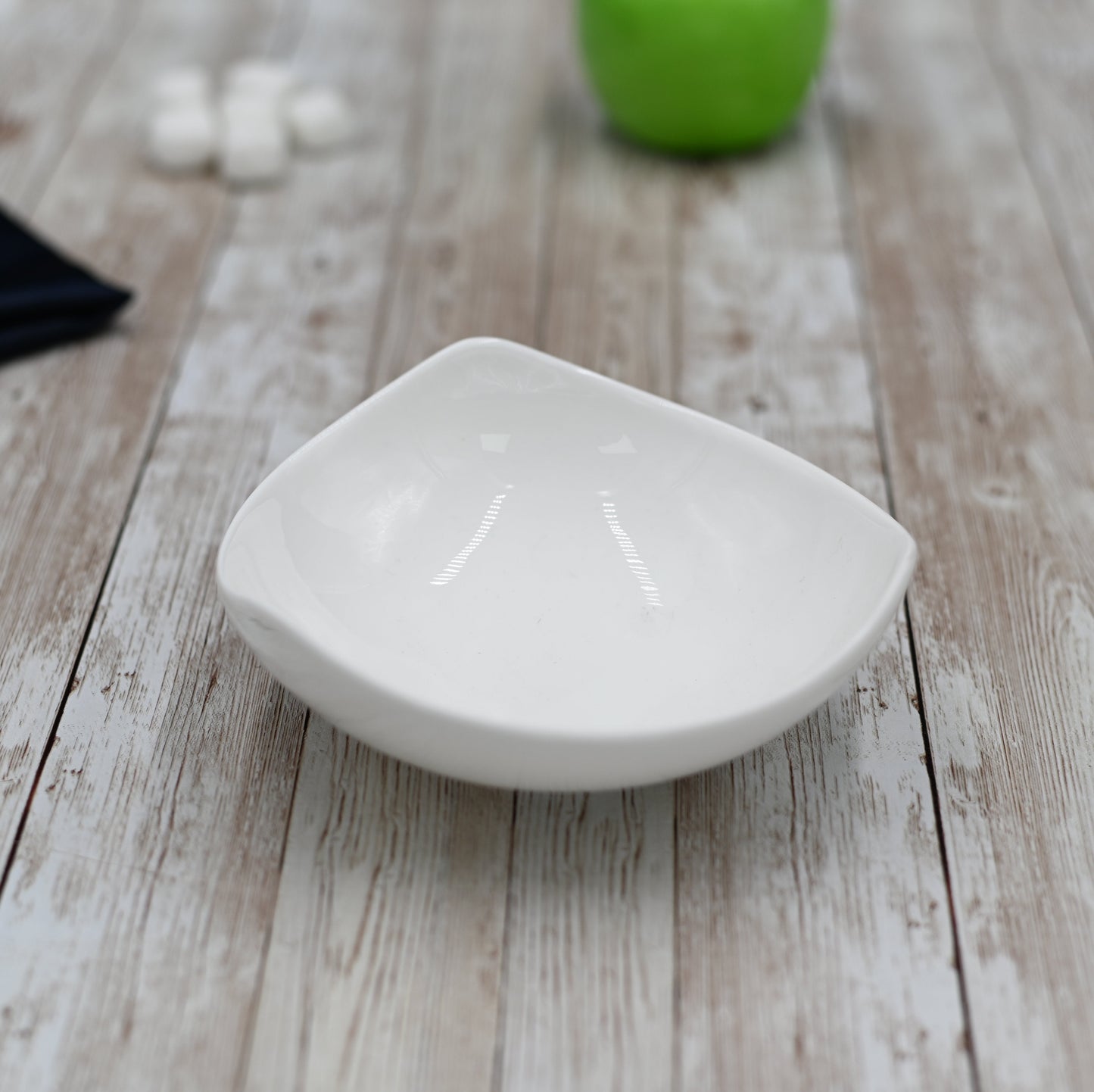 White Snack / Sauce Dish 5" inch | 13 Cm