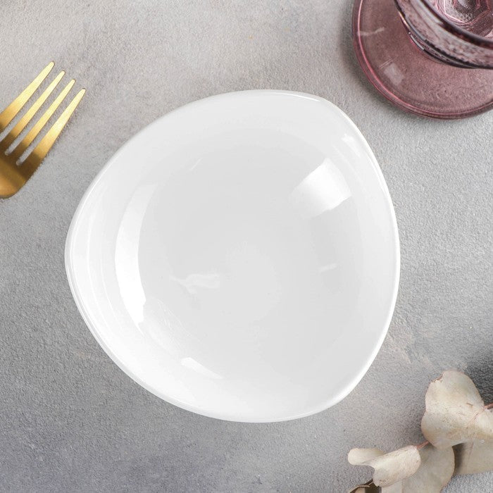 White Snack / Sauce Dish 5" inch | 13 Cm