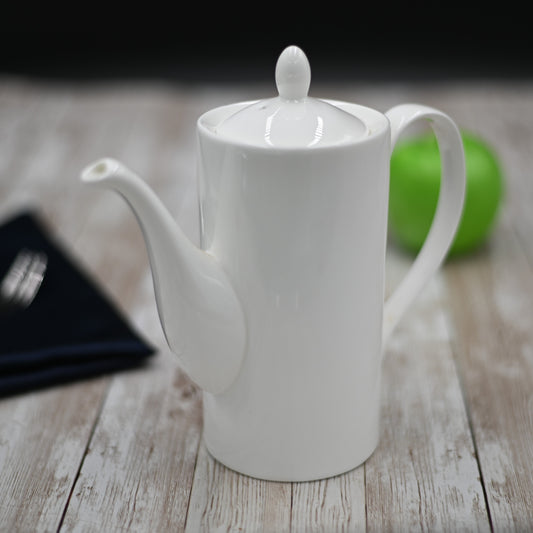 White Coffee Pot 22 Oz | 650 Ml