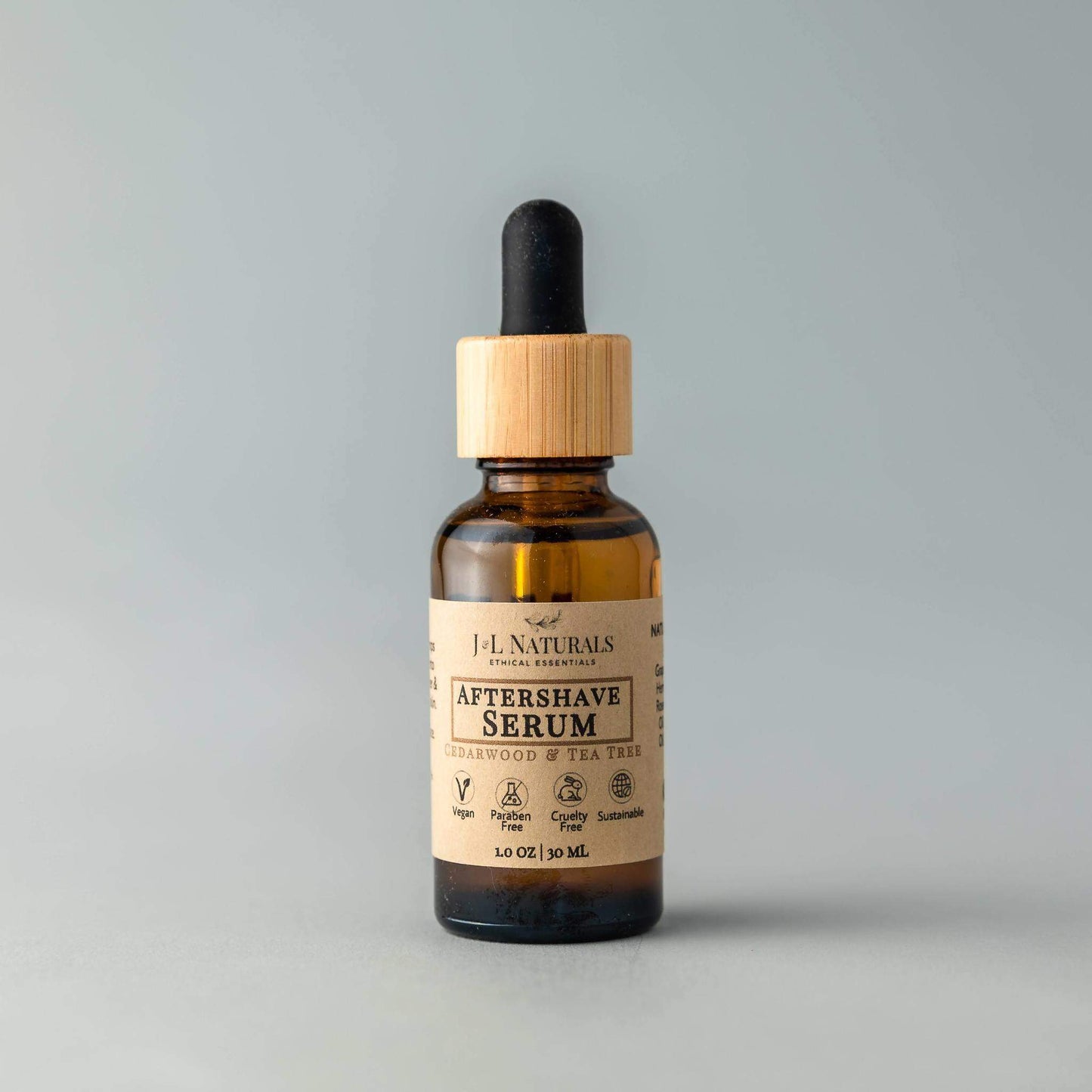 Natural Smoothing and Hydrating Aftershave Serum