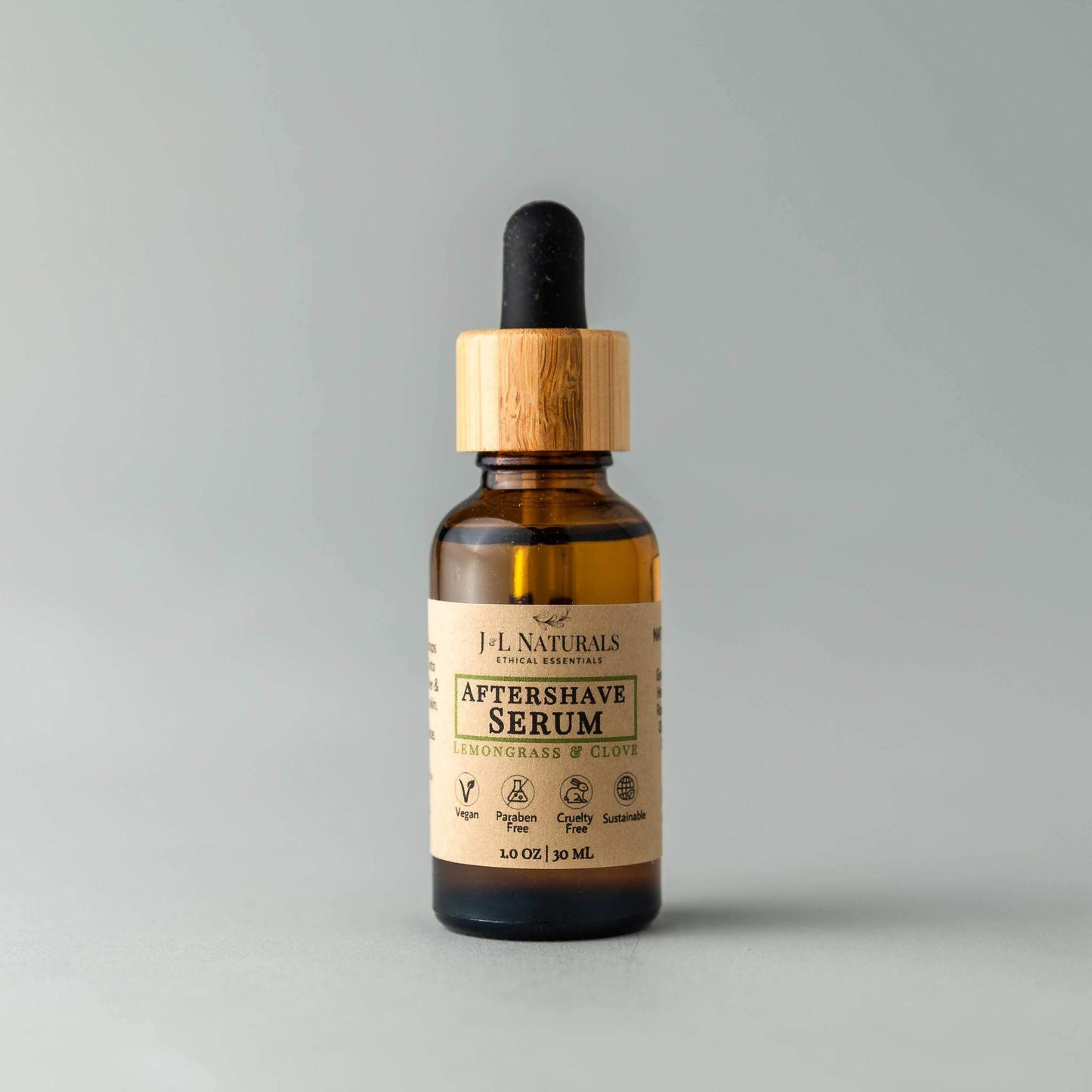 Natural Smoothing and Hydrating Aftershave Serum