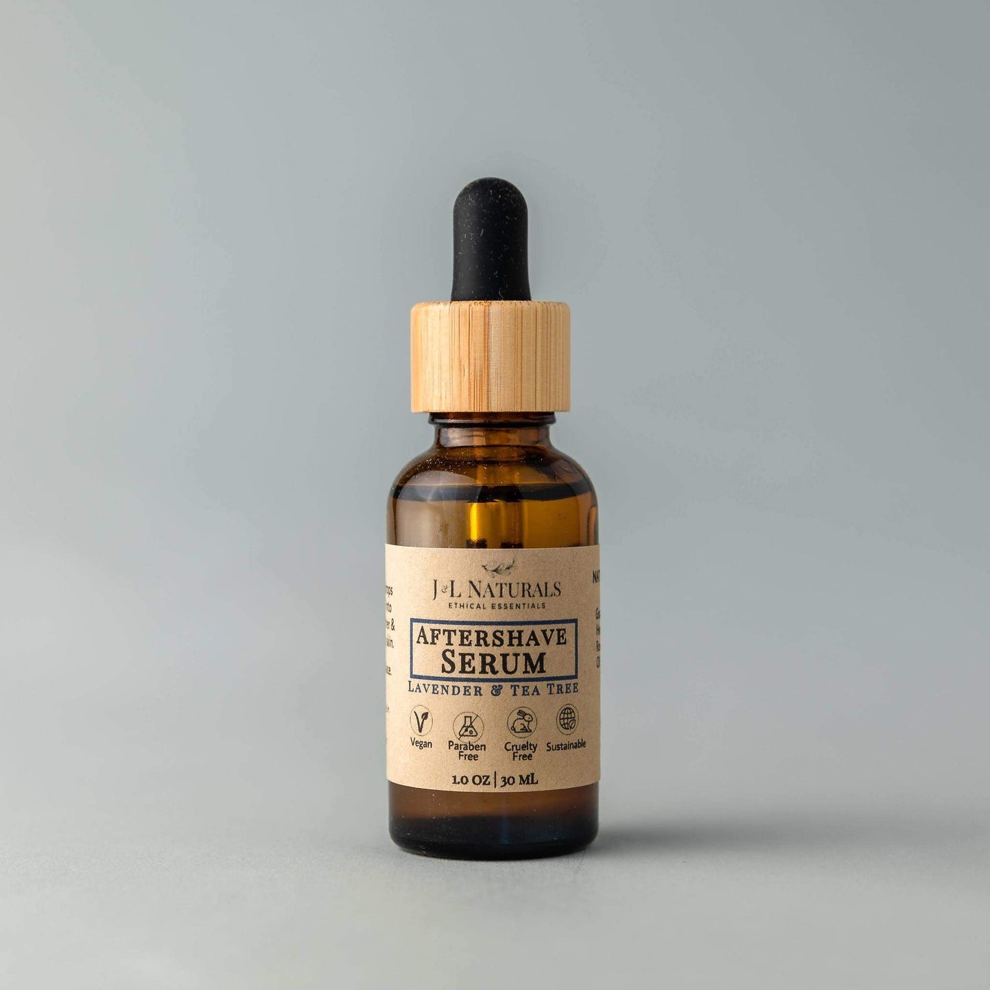 Natural Smoothing and Hydrating Aftershave Serum