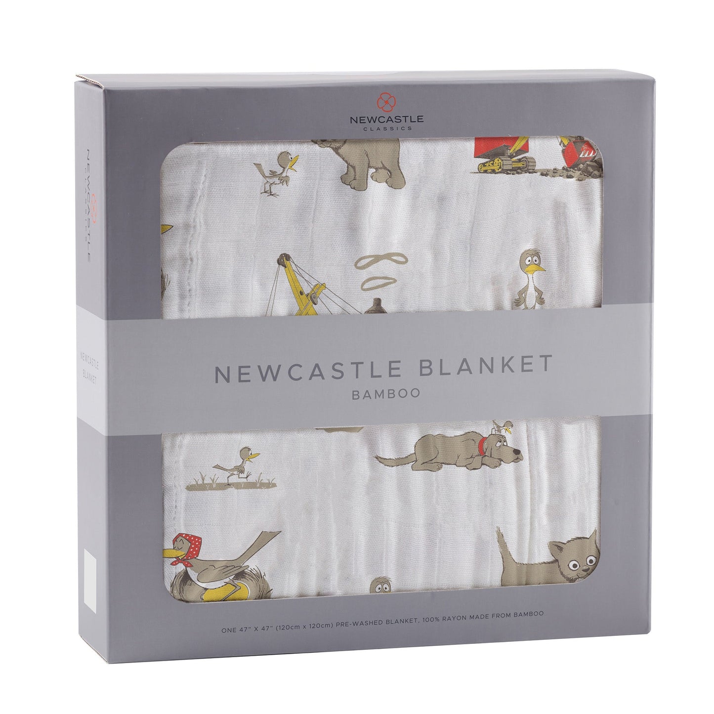 Are You My Mother? Bamboo Muslin Newcastle Blanket