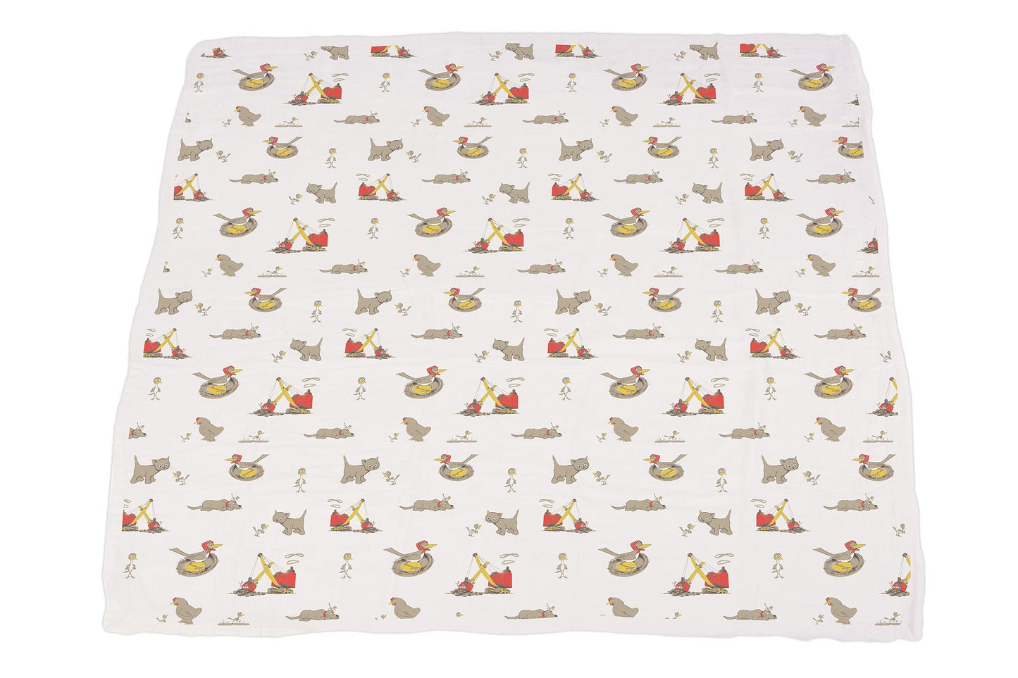 Are You My Mother? Bamboo Muslin Newcastle Blanket