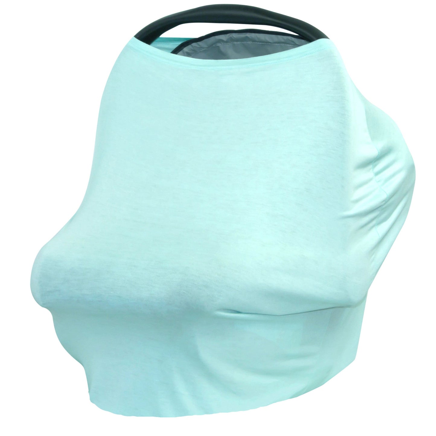 Car Seat Cover, Stroller Cover, Breastfeeding Cover - AQUA