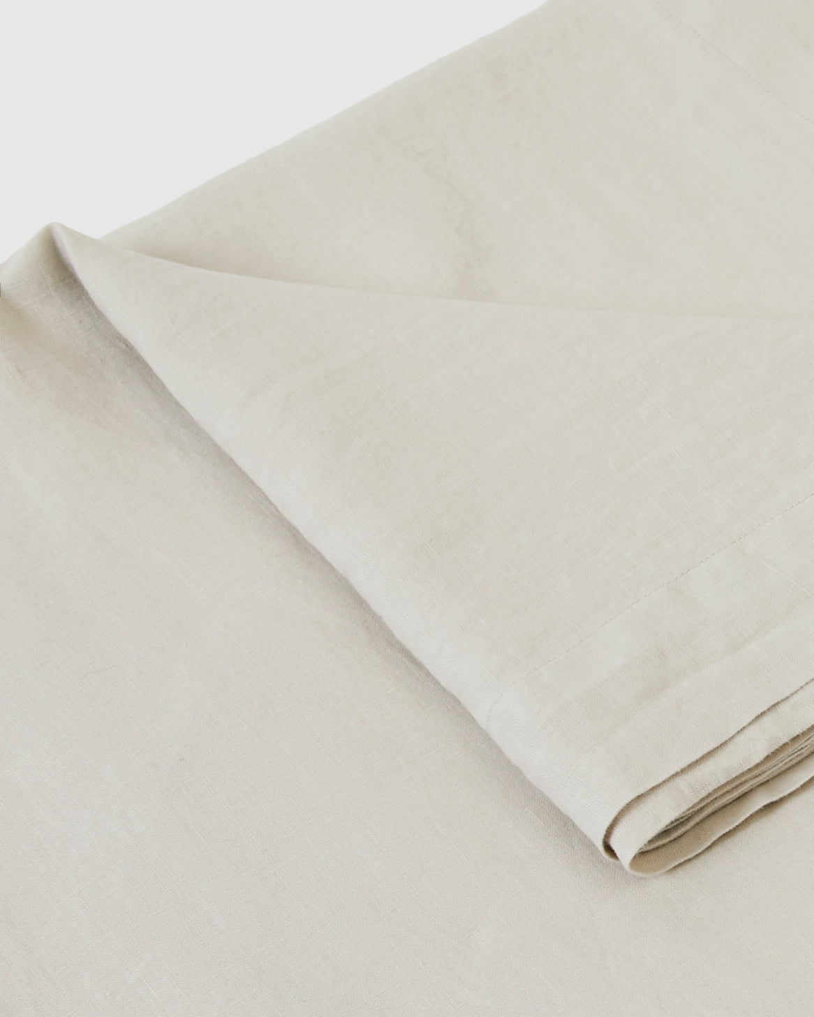 Babette Linen Tablecloth - Dove - French Flax