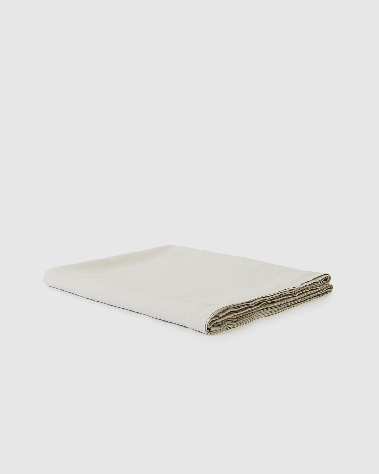 Babette Linen Tablecloth - Dove - French Flax