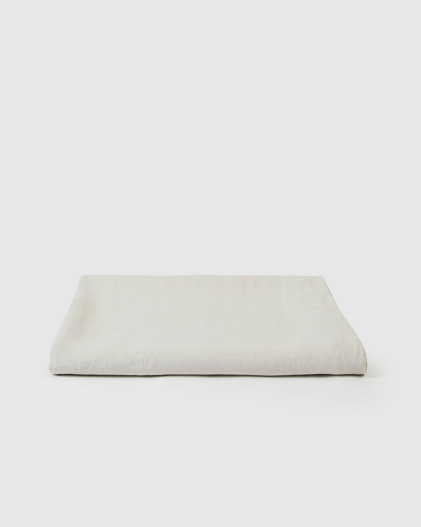 Babette Linen Tablecloth - Dove - French Flax