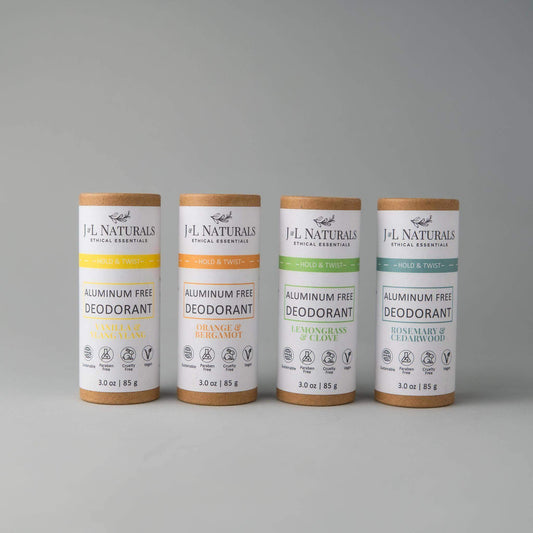 Natural and Eco Friendly Bundle of Aluminum-Free Deodorant