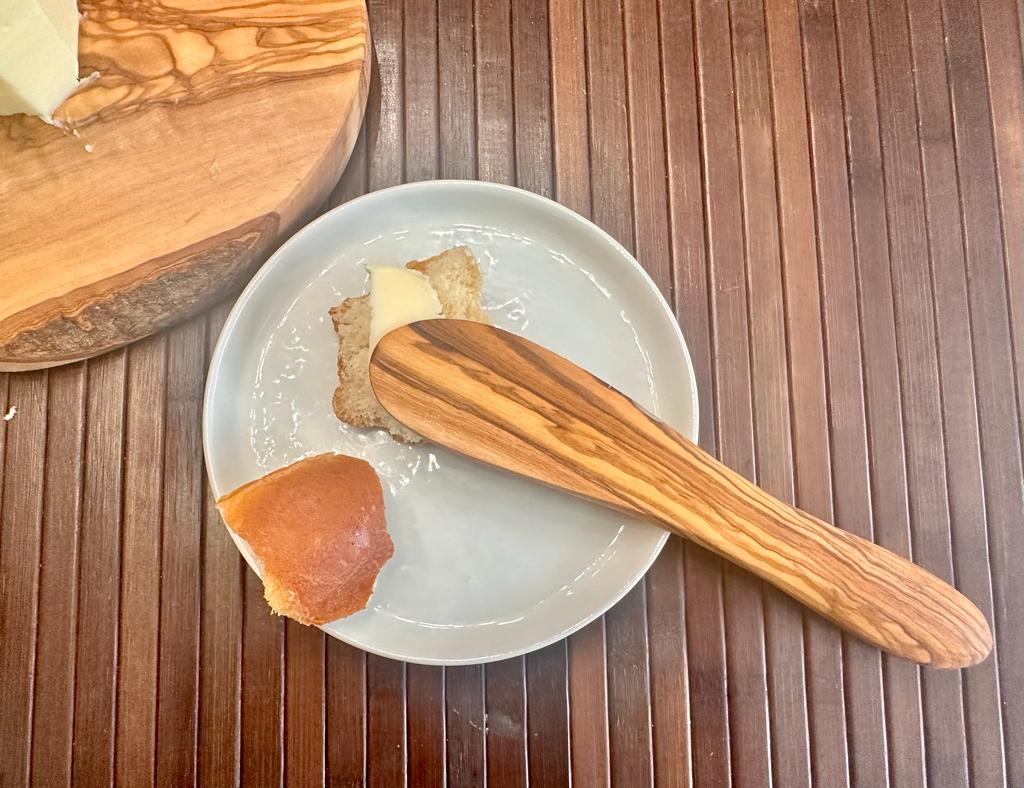 Mediterranean Olive Wood Butter Knife